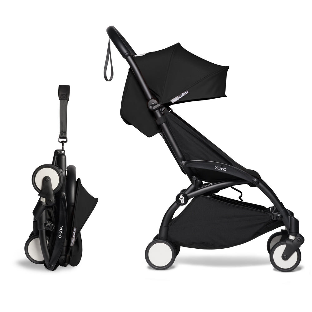 BABYZEN YOYO² Kinderwagen Buggy Black (Rahmen inkl. 6+ Textilset)