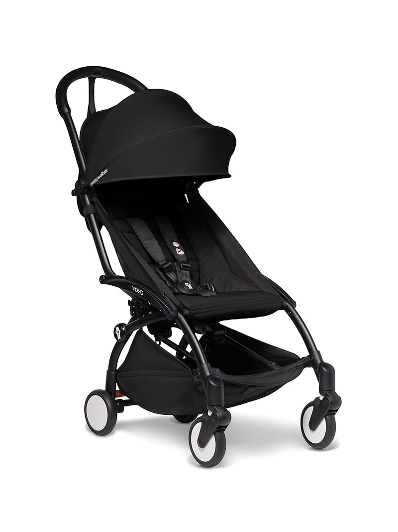 BABYZEN YOYO² Kinderwagen Buggy Black (Rahmen inkl. 6+ Textilset)