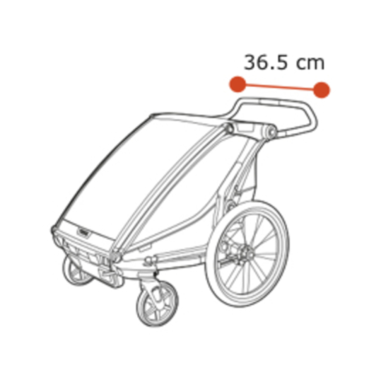 THULE Fahrradanhänger CHARIOT LITE Einsitzer Thule