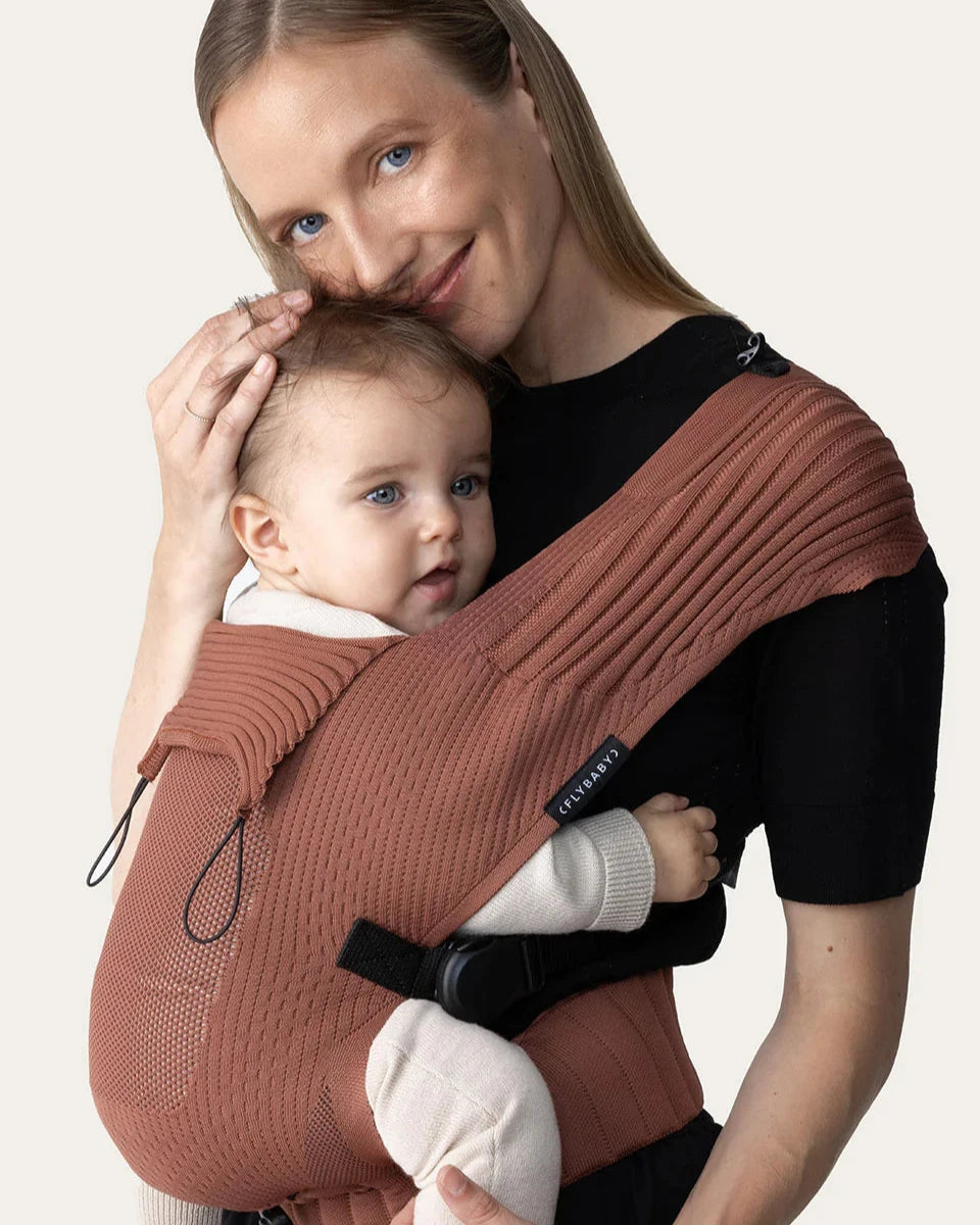 FLYBABY Babytrage aus 3D-Strick