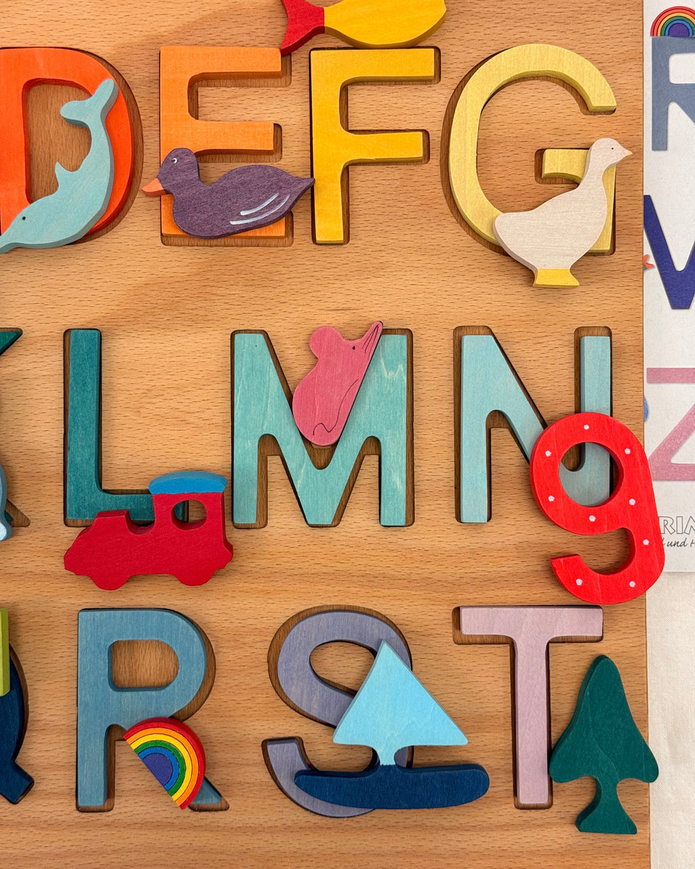GRIMM'S ABC Spiel mit ABC Lernfiguren im Set