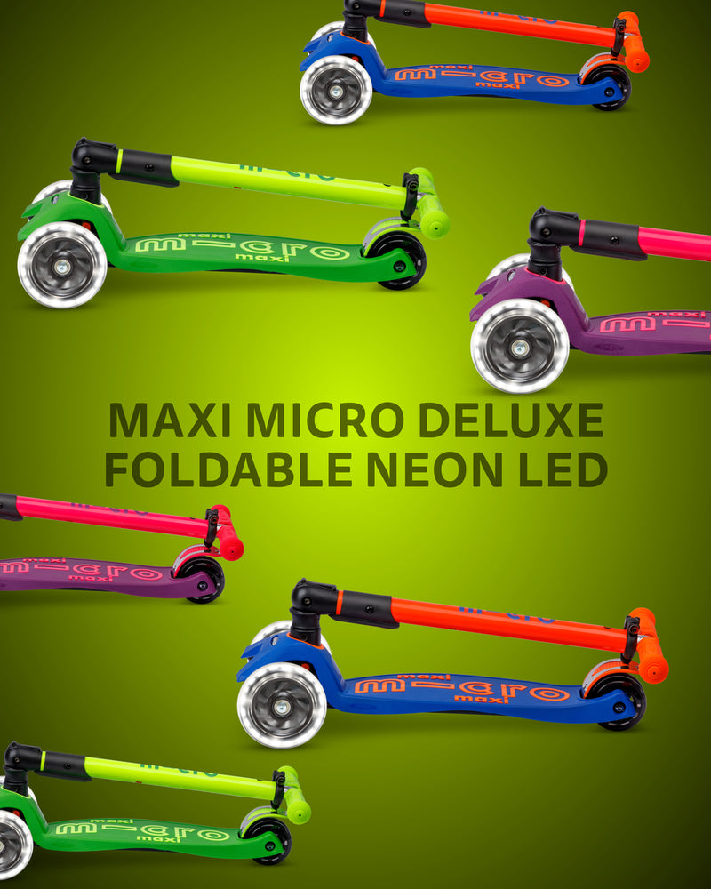 MICRO Maxi Micro Deluxe Foldable Neon LED