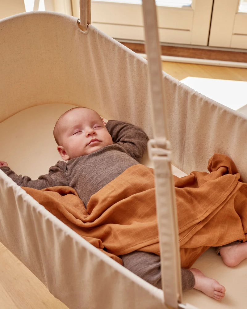 MEMBANTU Cradle Set Nature (Motor + Wiege + Ständer)