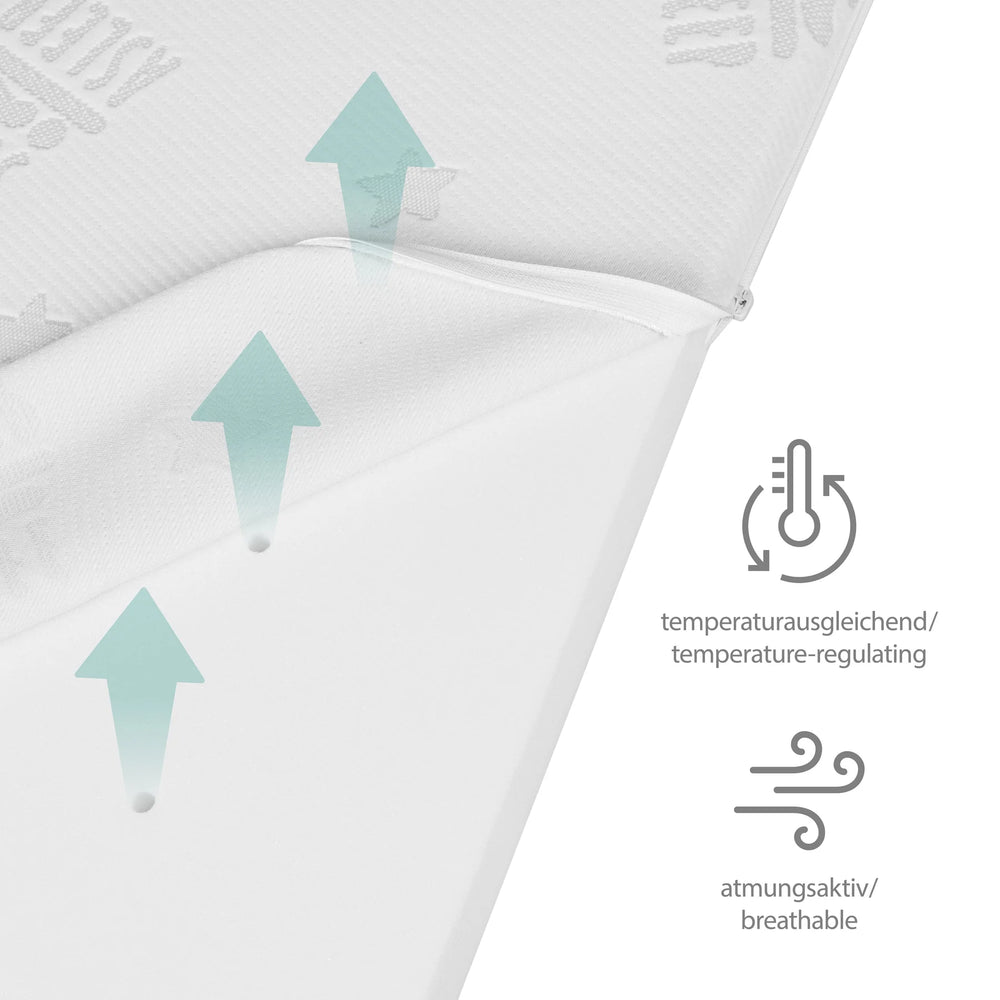 ROBA Baby- & Kinderbettmatratze COMFORT AIR ROLL safe asleep 60 x 120