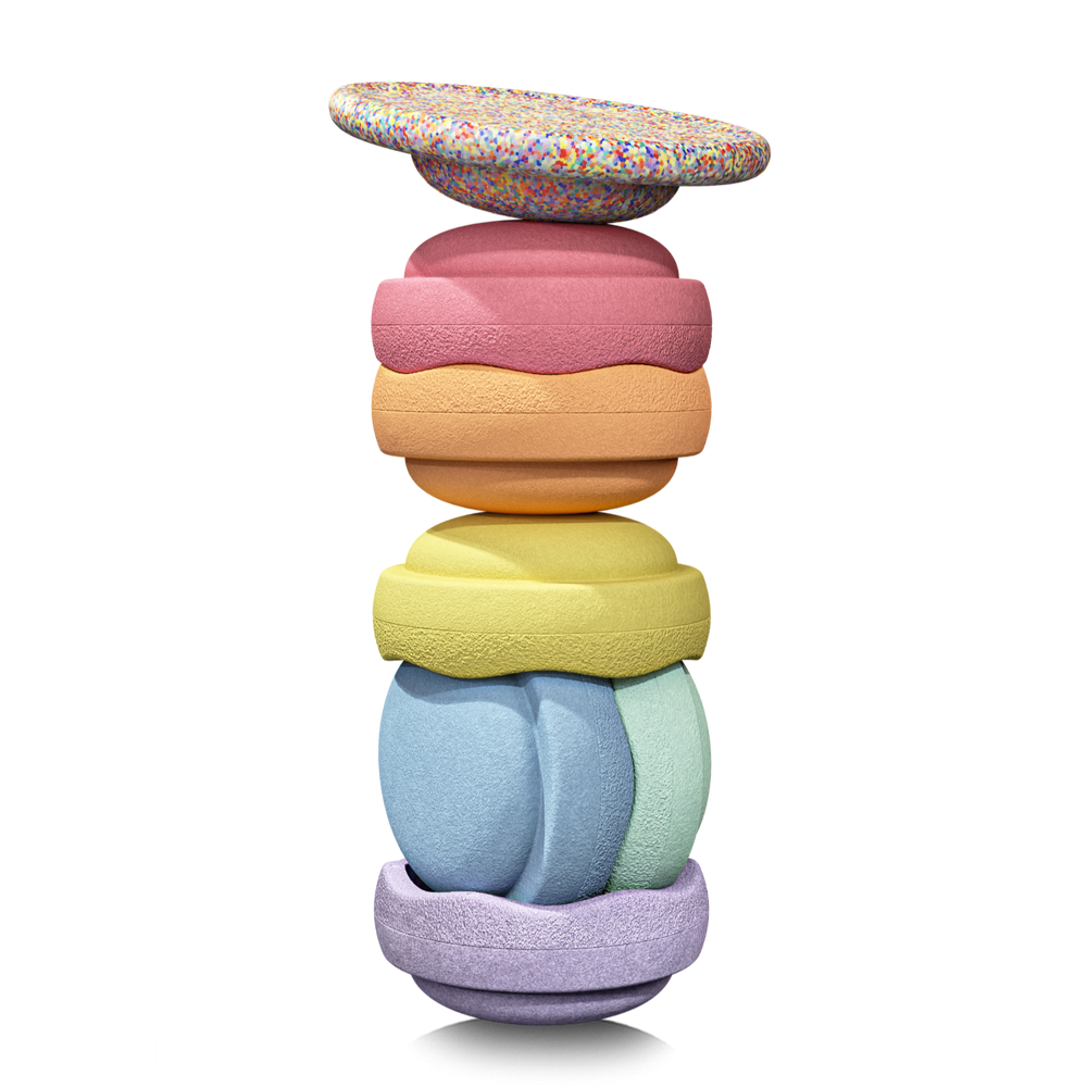STAPELSTEIN Original Rainbow Set Pastel