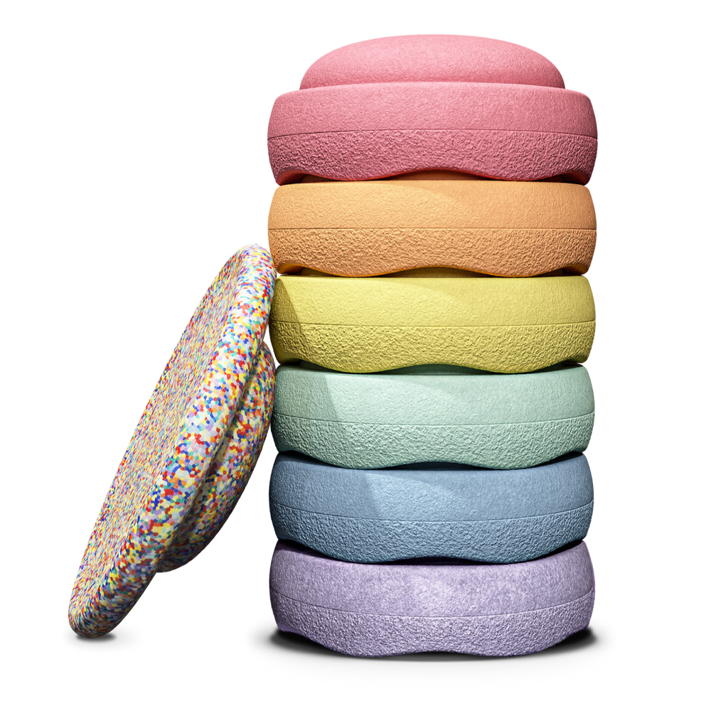 STAPELSTEIN Original Rainbow Set Pastel