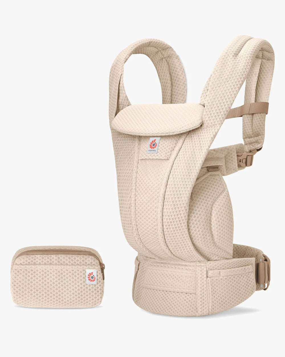 Ergobaby Omni Deluxe Mesh Babytrage in Natural Beige