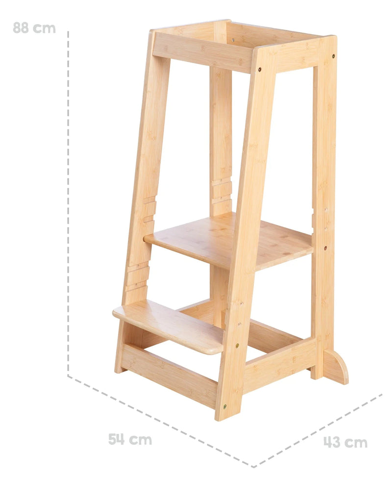 ROBA Lernturm aus Bambus-Holz