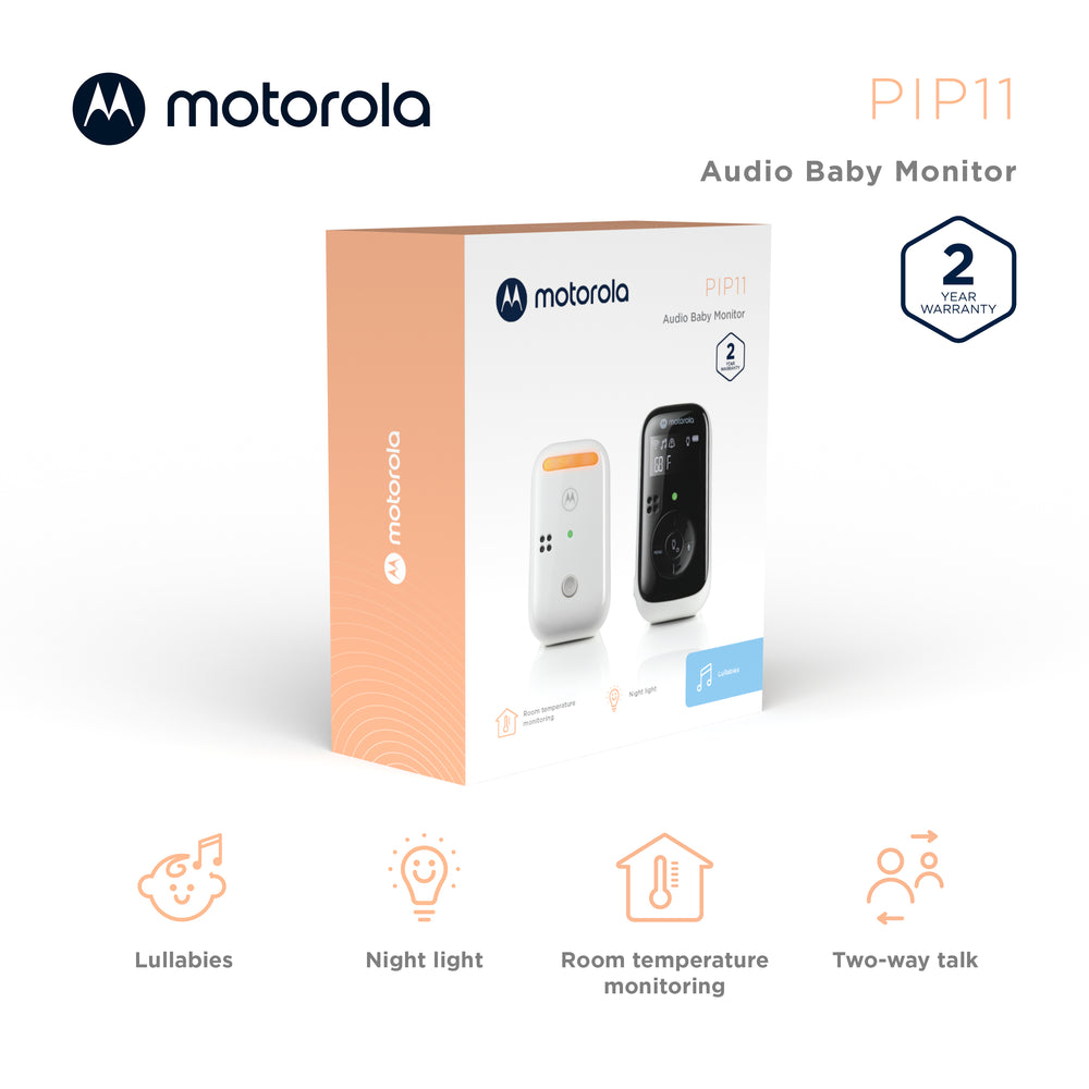 MOTOROLA Audio Baby Monitor PIP11 motorola nursery