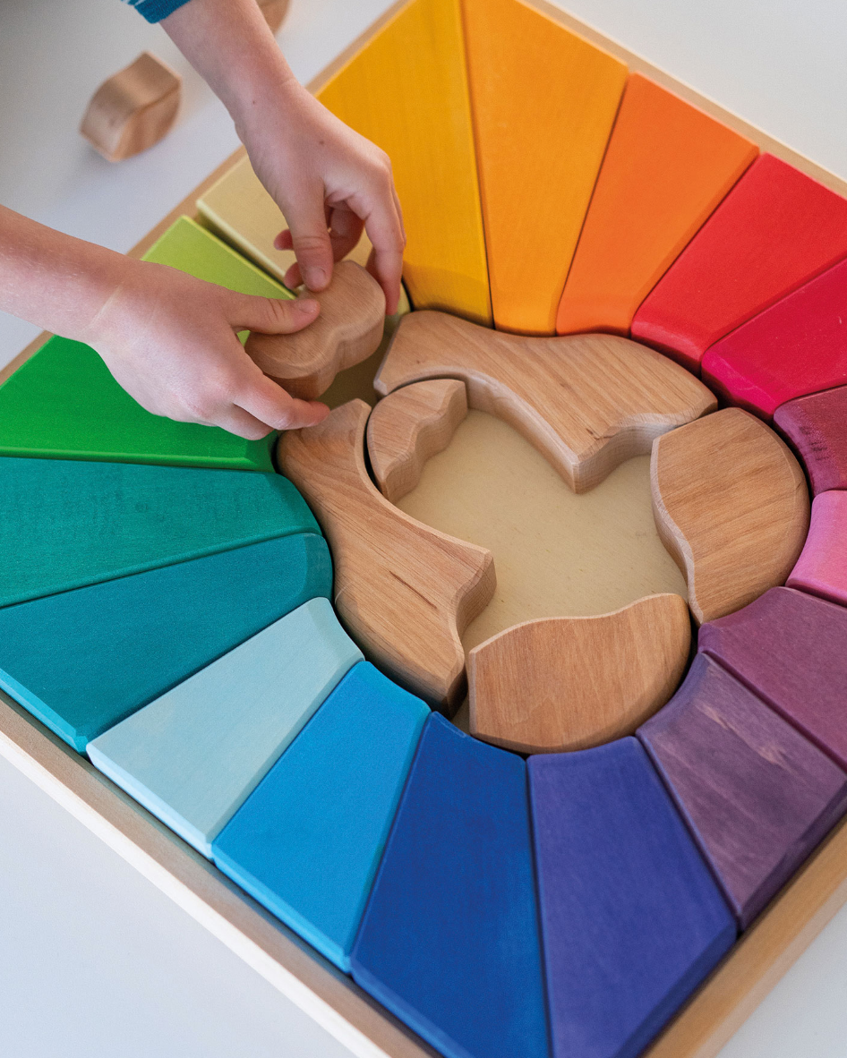 GRIMM'S Bauspiel Regenbogenlöwe Grimms