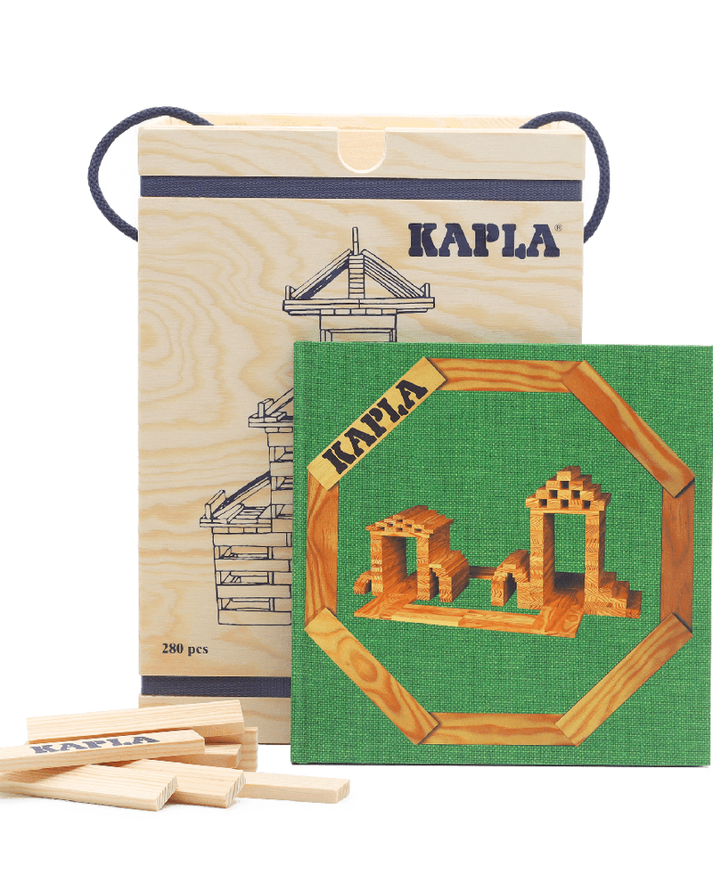 KAPLA 280er Kasten mit Kunstbuch KAPLA