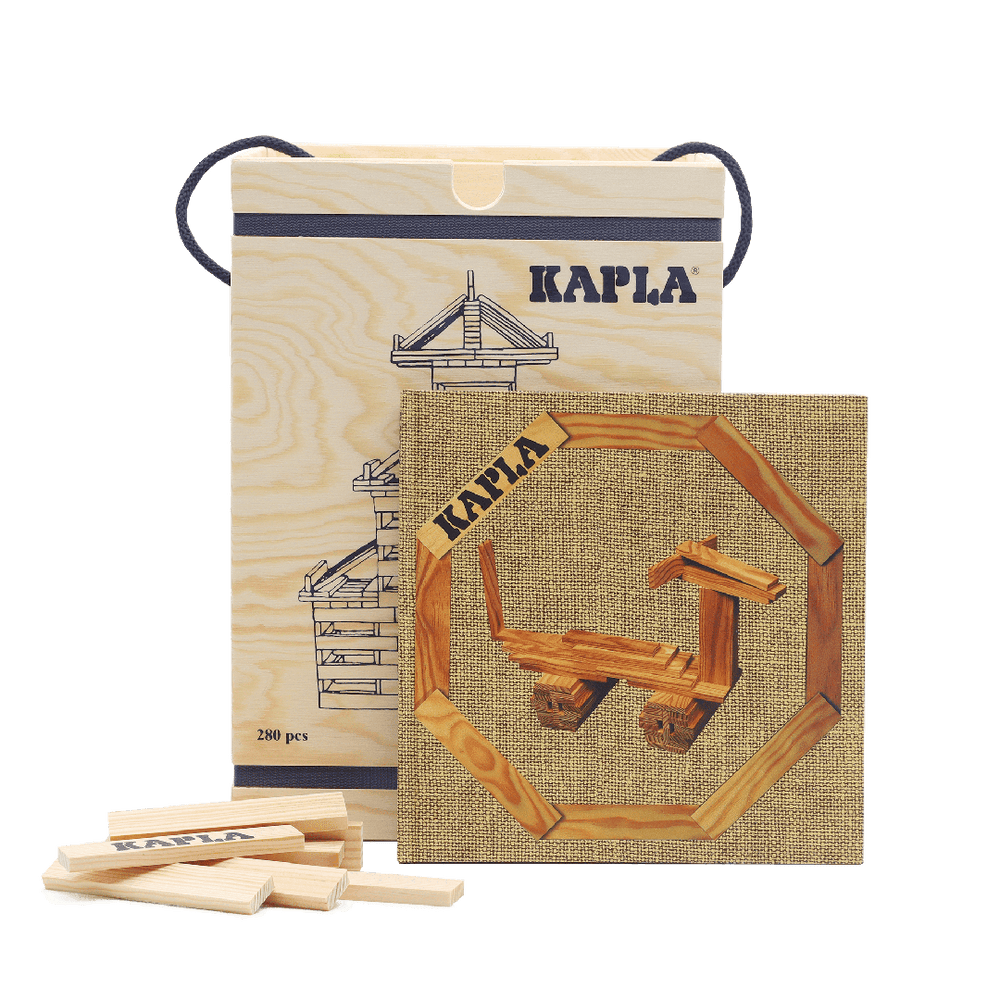 KAPLA 280er Kasten mit Kunstbuch KAPLA
