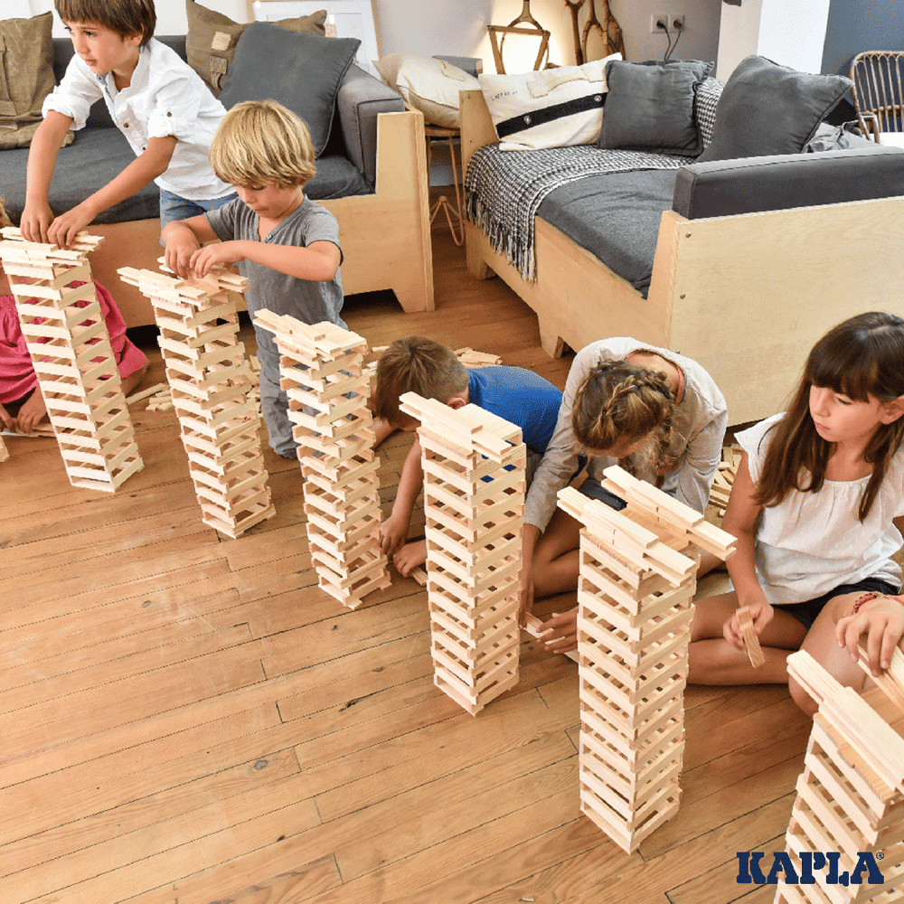 KAPLA 1000er Kasten auf Rollen KAPLA