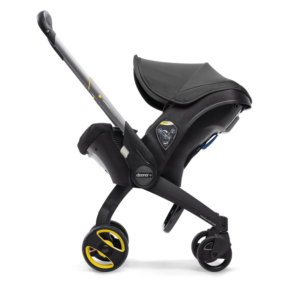 Doona+ Babyschale / Kurzzeit-Kinderwagen 2 in 1 Nitro Black doona