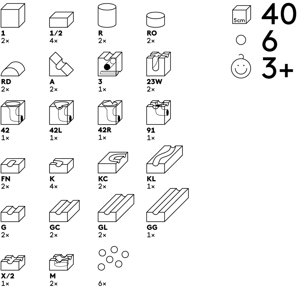CUBORO Junior Starter Set 3+ CUBORO