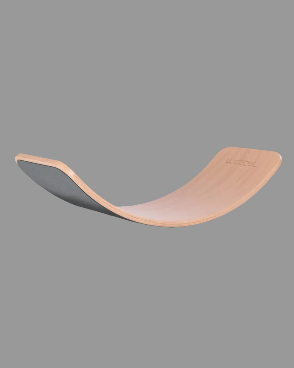 WOBBEL Balance Board Original Transparent lackiert Wobbel