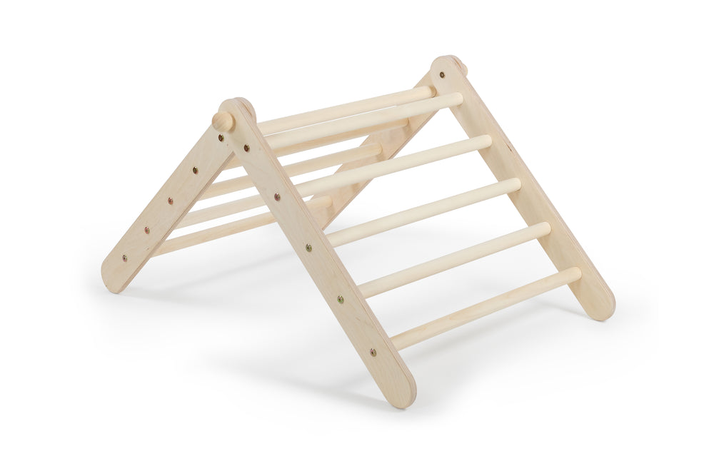 KLETTERLING Kleines Zickenling Set aus Kletterdreieck und Rutsche Kletterling