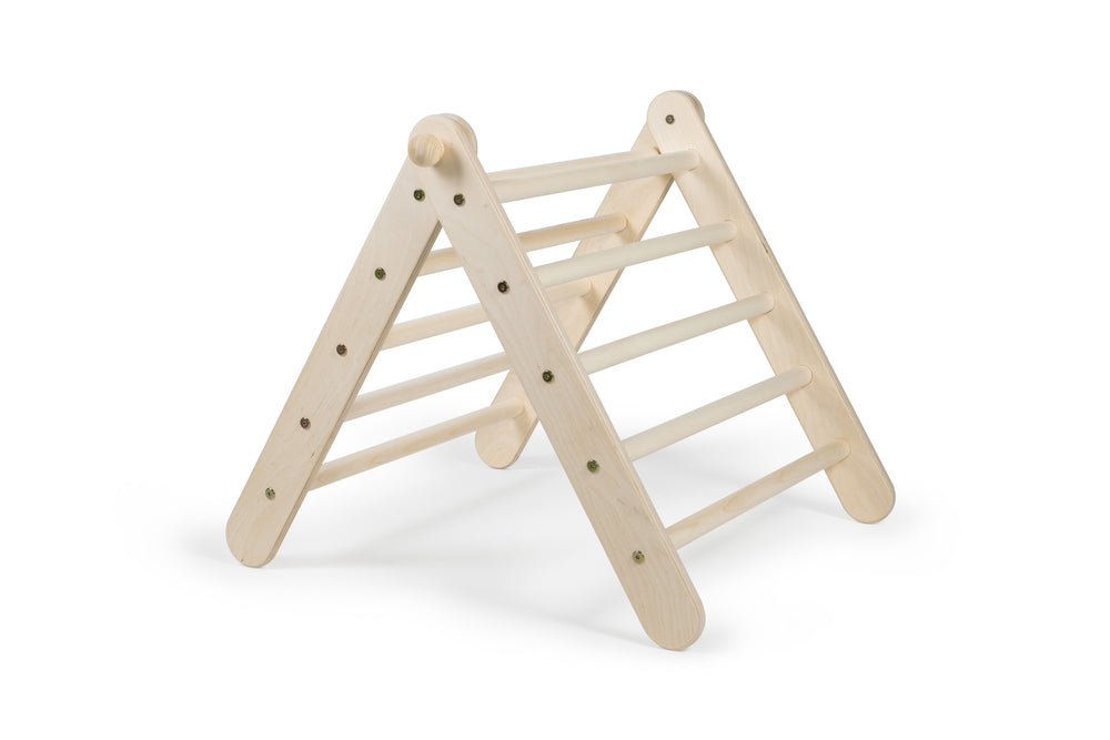 KLETTERLING Kleines Zickenling Set aus Kletterdreieck und Rutsche Kletterling